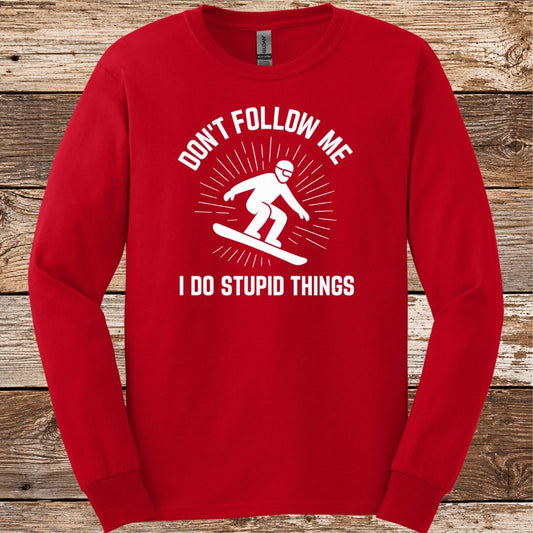 Don't Follow Me Boarding Long Sleeve