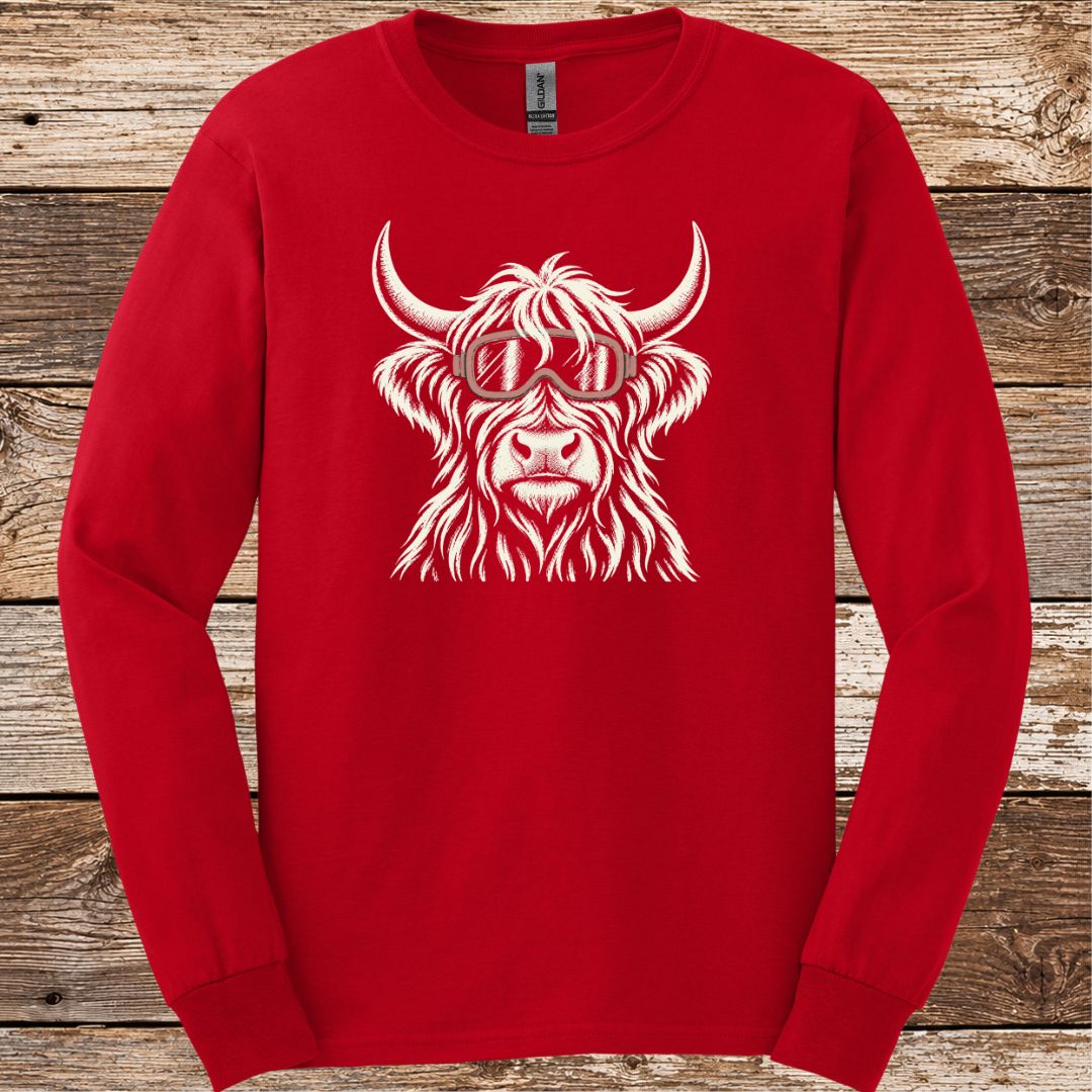 Cow Ski Goggles Long Sleeve
