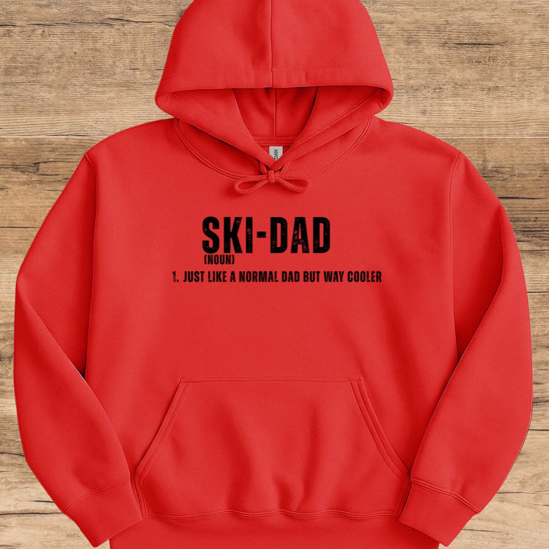 Ski Dad Noun Hoodie