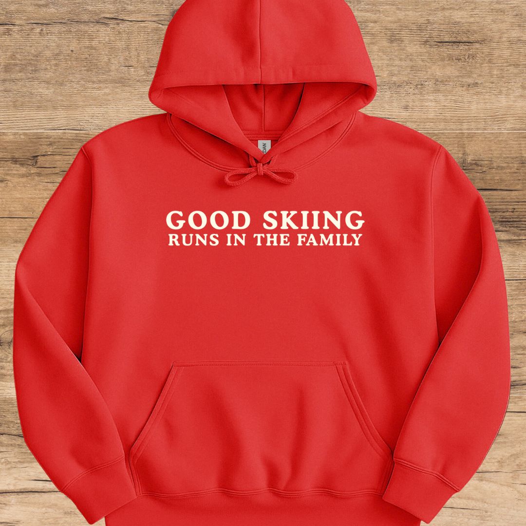Good Skiing Family Hoodie