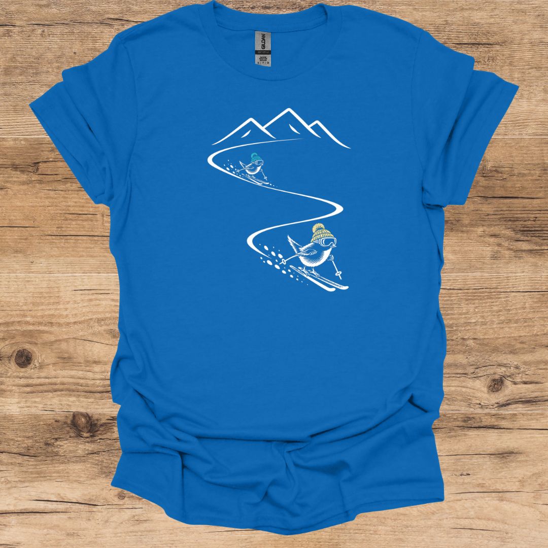 Bird Ski Path Duo T-Shirt