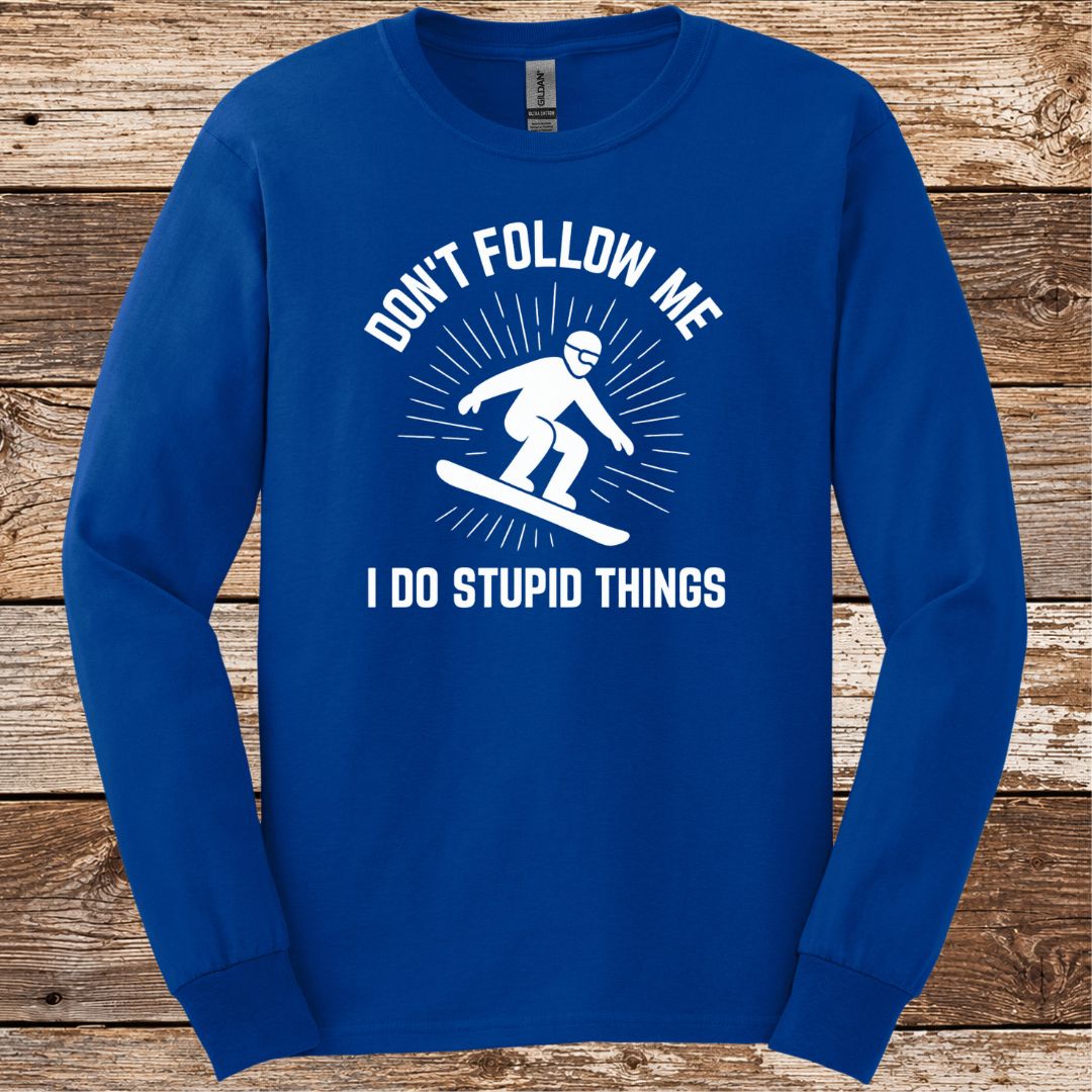 Don't Follow Me Boarding Long Sleeve