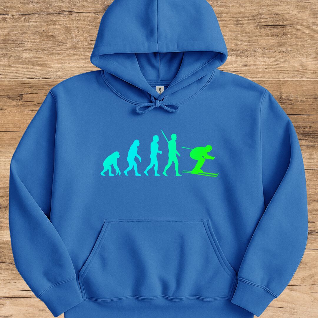 Ski Evolution_Neon Hoodie