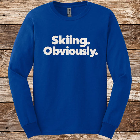 Skiing Obviously Long Sleeve