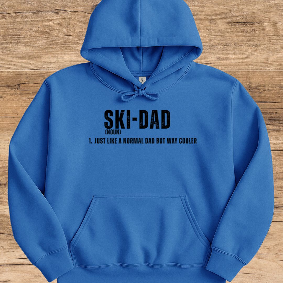 Ski Dad Noun Hoodie