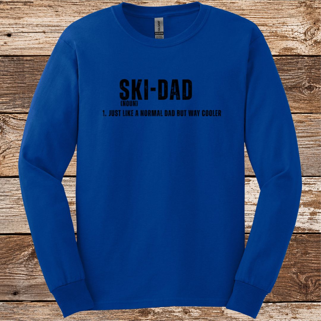 Ski Dad Noun Long Sleeve