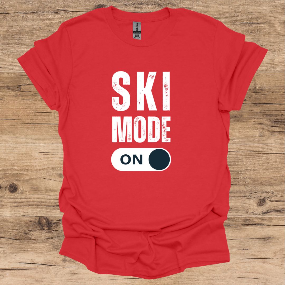 Ski Mode ON T-Shirt