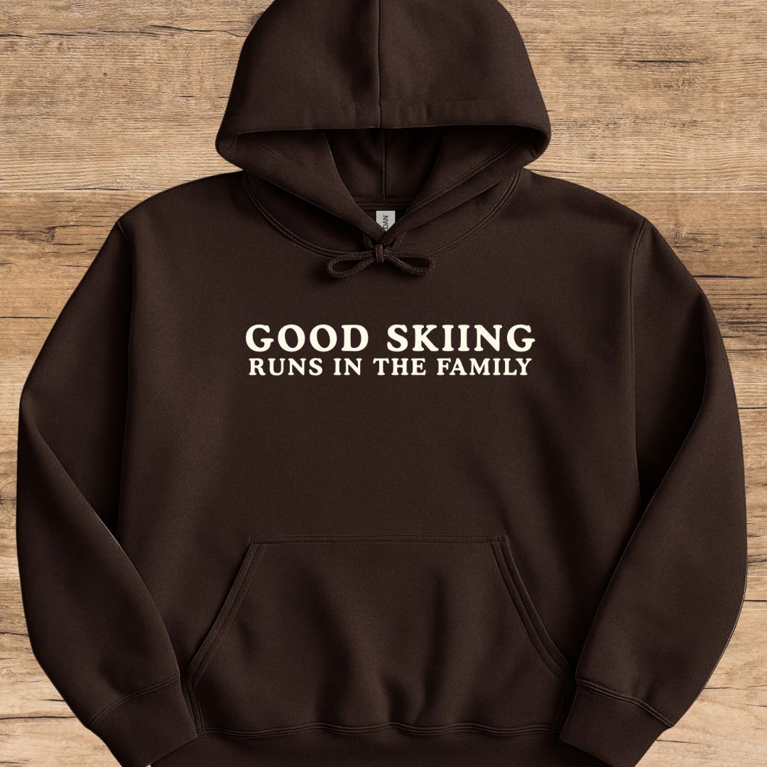 Good Skiing Family Hoodie