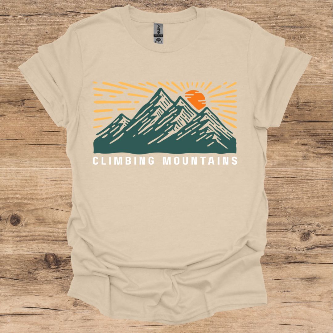 Climbing Mountains Graphic T-Shirt