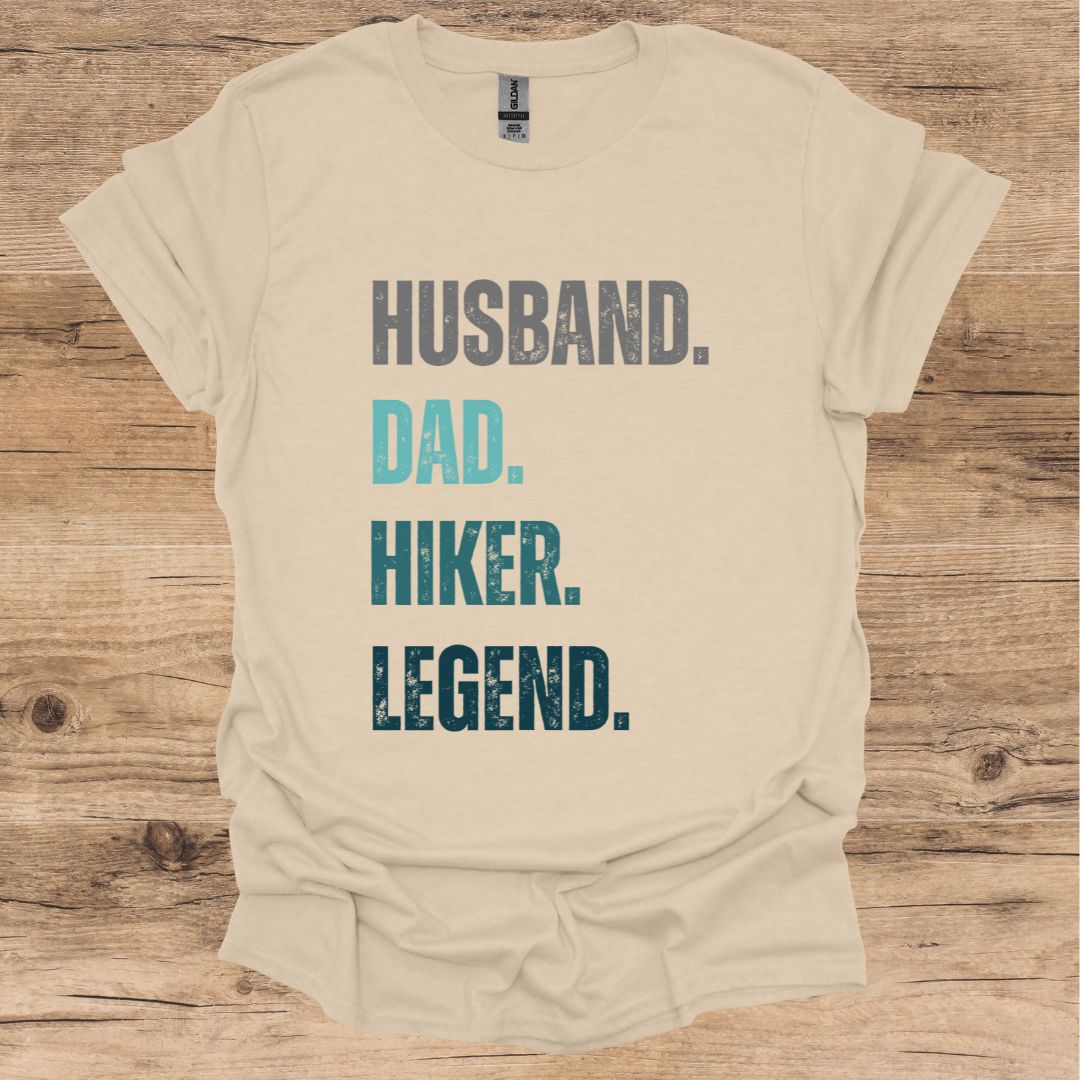 Husband, Dad, Hiker, Legend T-Shirt