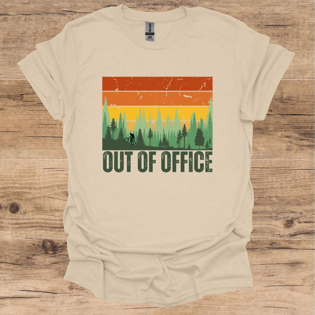 Out Of Office_Biking T-Shirt
