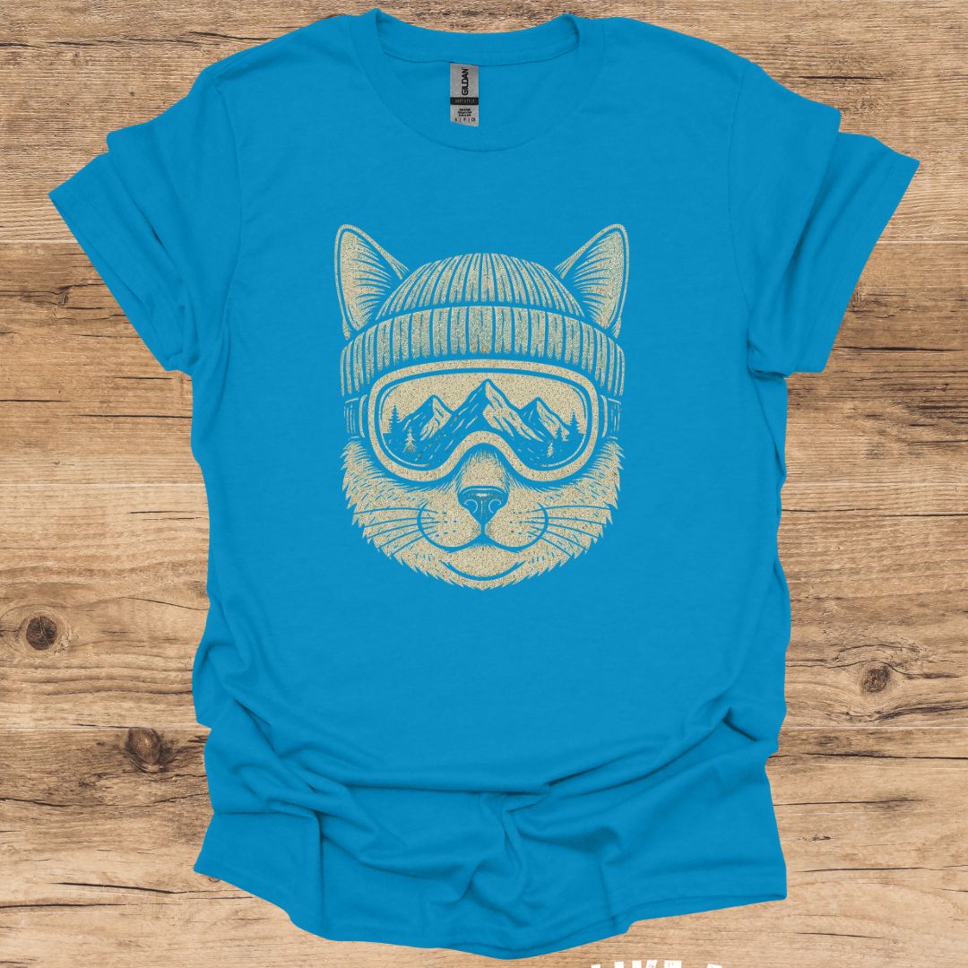 Cat Mountain Goggles T-Shirt