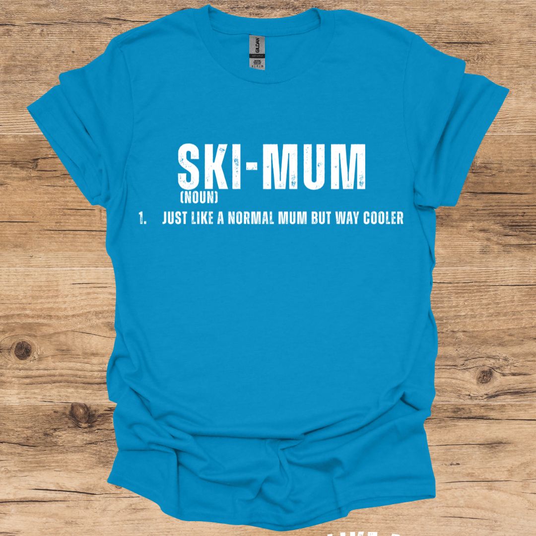 Ski Mum Noun T-Shirt