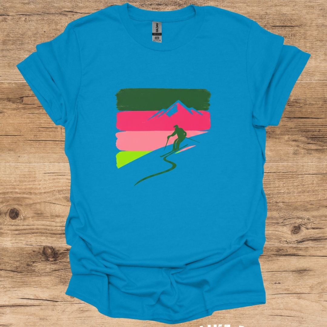 Ski Brushstroke_P T-Shirt