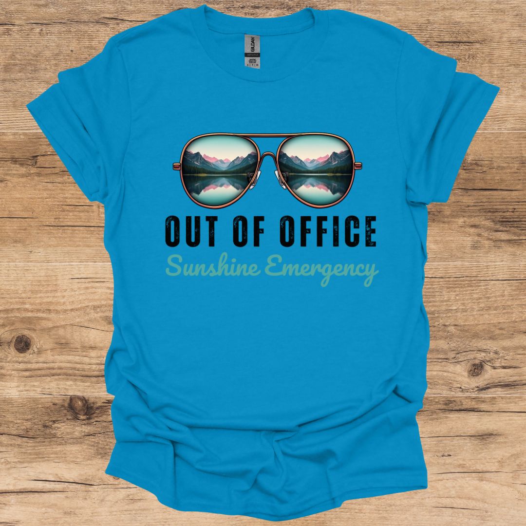 Out Of Office_Sunshine Emergency T-Shirt