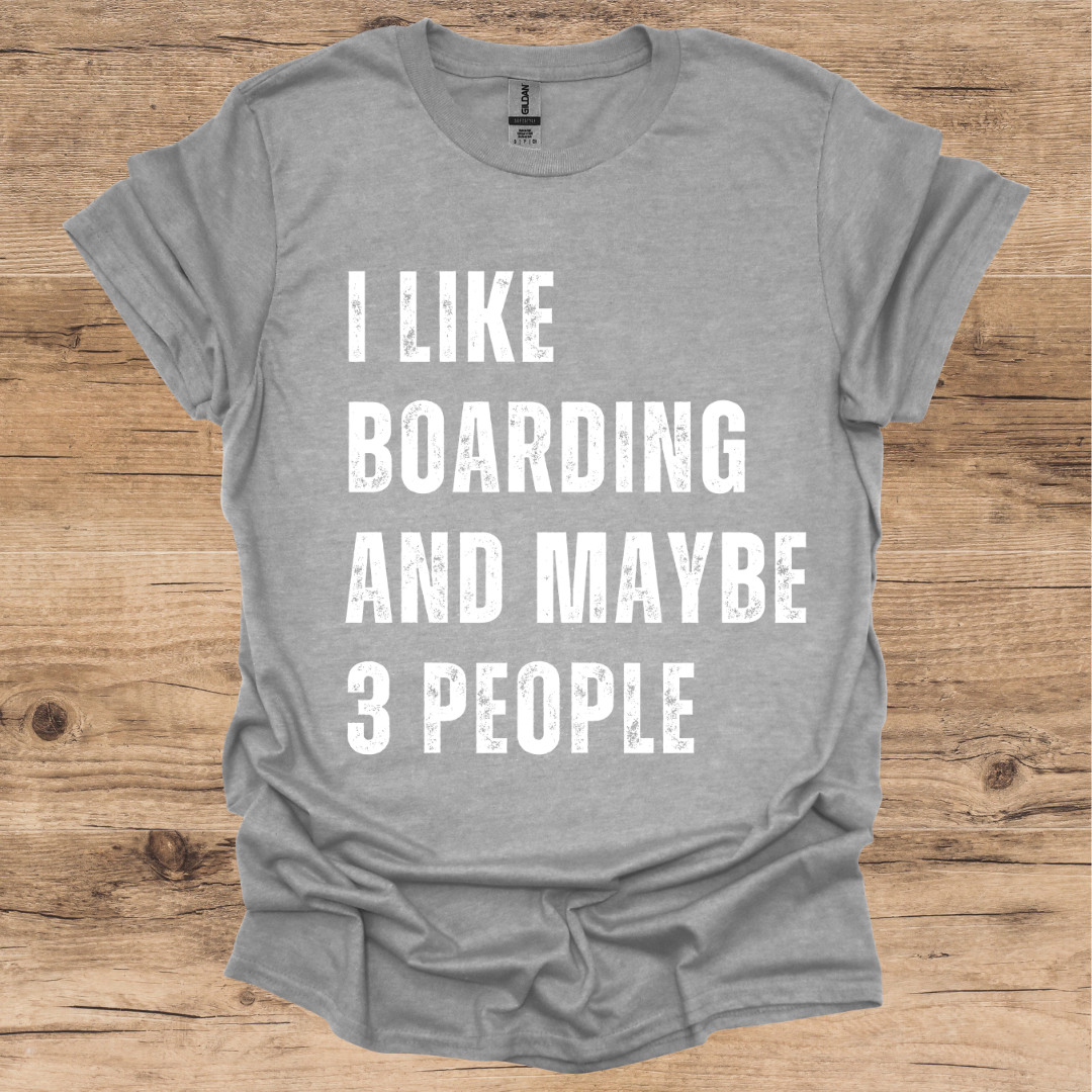 Boarding & 3 People T-Shirt