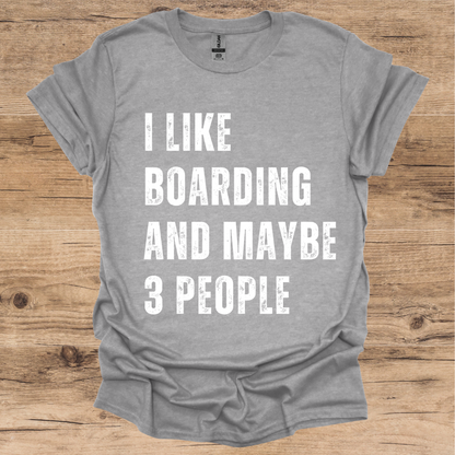 Boarding & 3 People T-Shirt