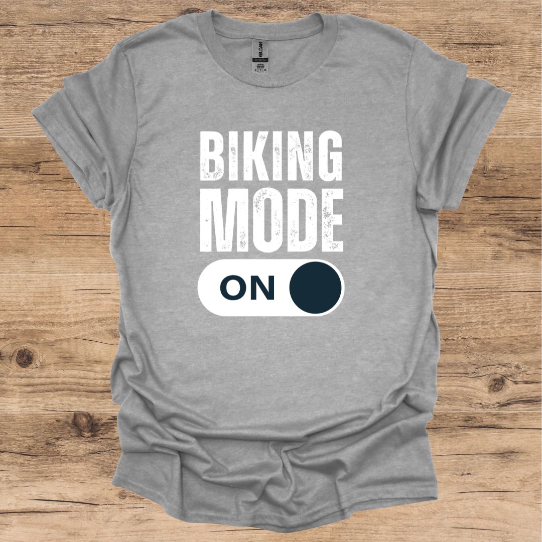 Biking Mode On T-Shirt