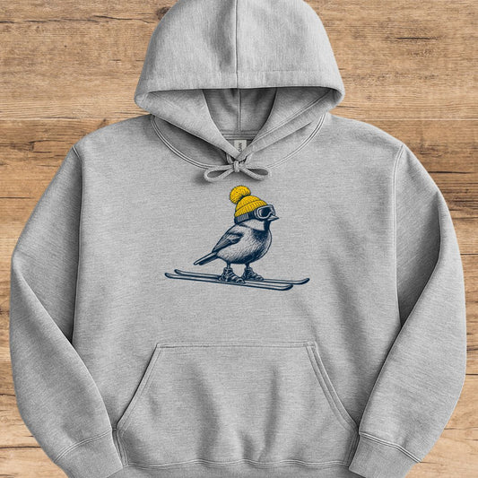 Ski Bird Beanie Hoodie