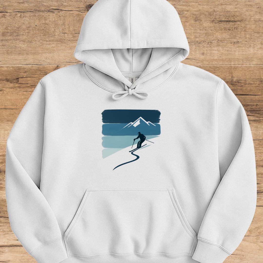 Ski Brushstroke Hoodie