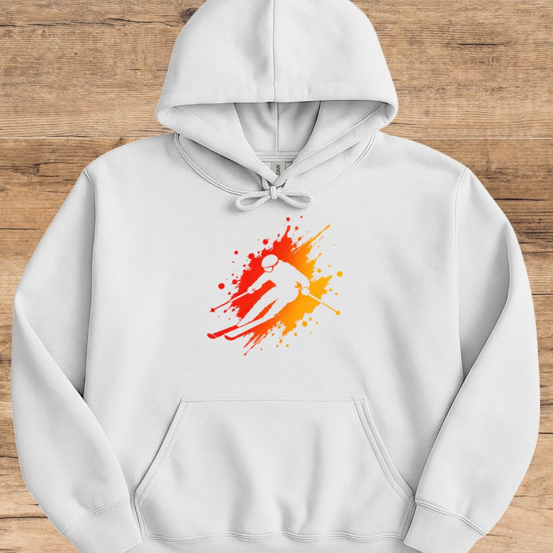 Sunset Spray Ski Hoodie