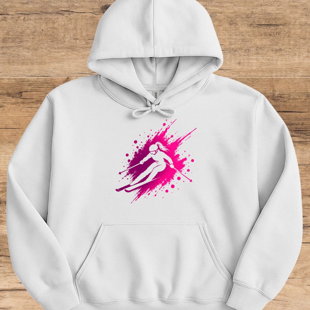 Après Pink Spray Ski Hoodie
