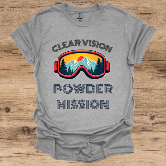 Goggles Clear Vision T-Shirt