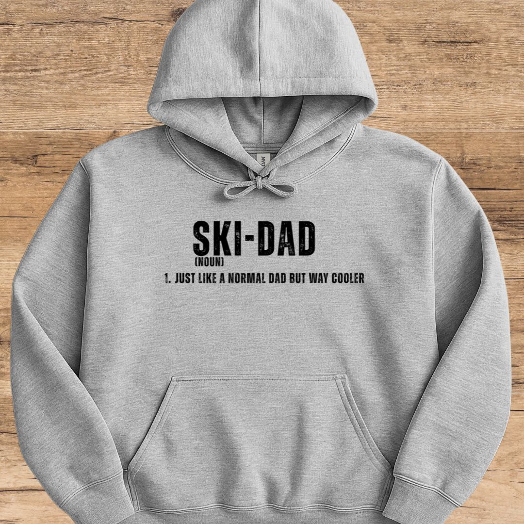 Ski Dad Noun Hoodie