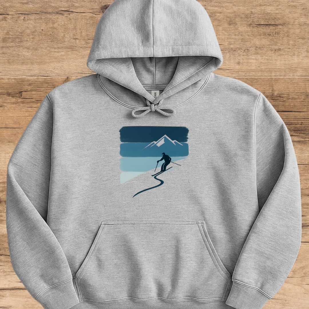 Ski Brushstroke Hoodie