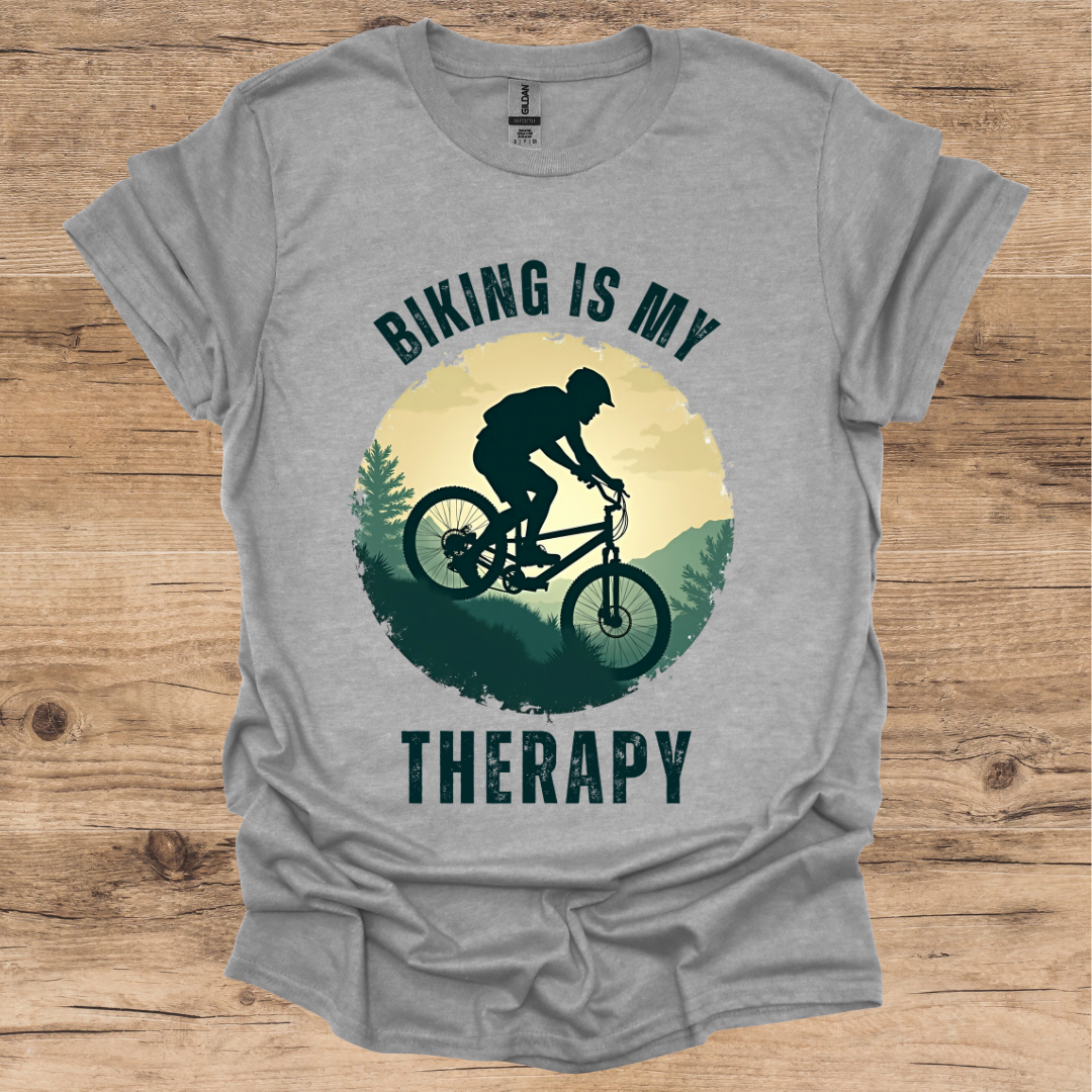 Biking Therapy T-Shirt