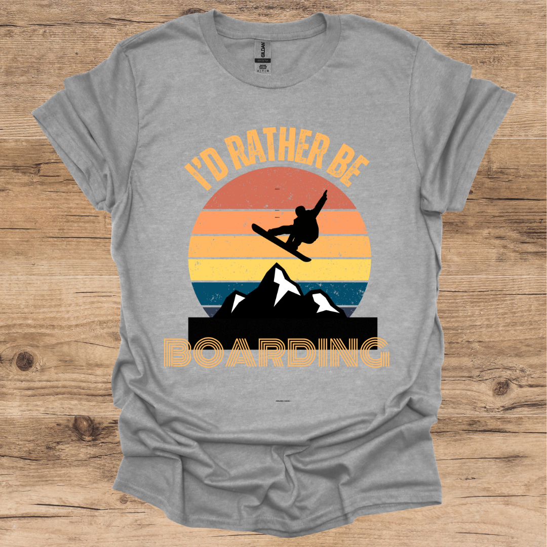 I'd Rather be Boarding_Vintage T-Shirt