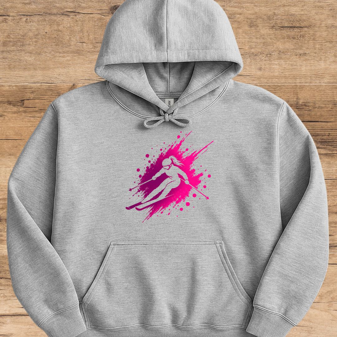 Après Pink Spray Ski Hoodie