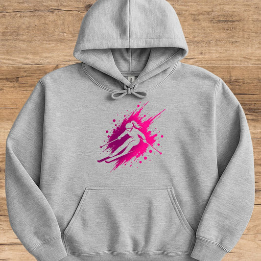 Après Pink Spray Ski Hoodie