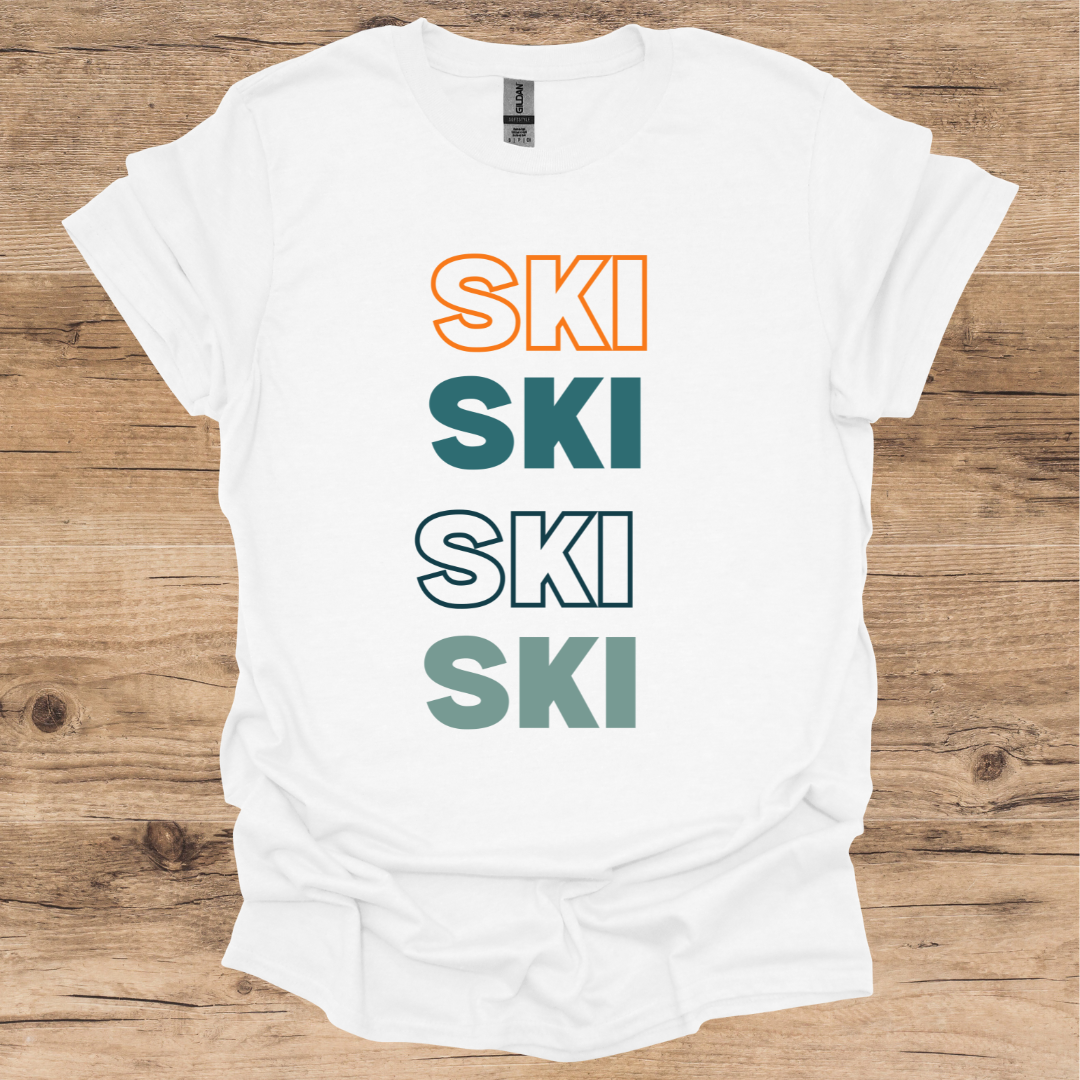 SKI, SKI, SKI, SKI_C T-Shirt