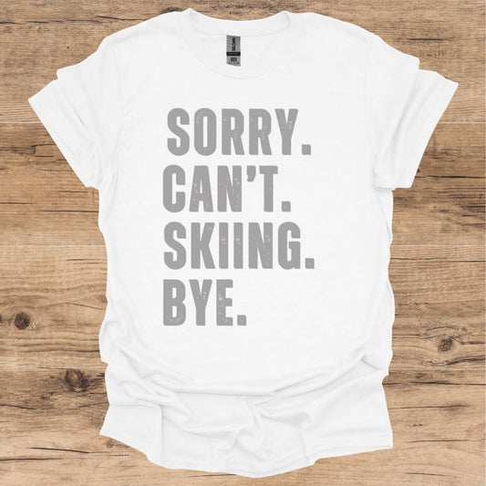 Skiing_Bye T-Shirt