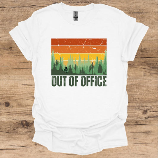 Out Of Office_Biking T-Shirt