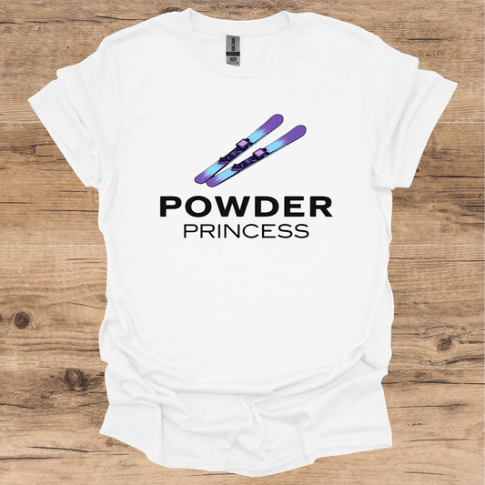 Skis Powder Princess T-Shirt