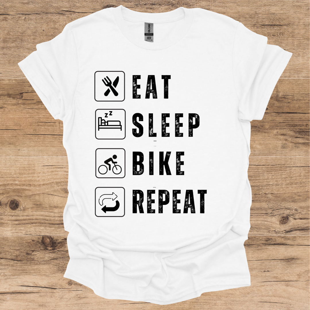 Eat, Sleep, Bike, Repeat T-Shirt