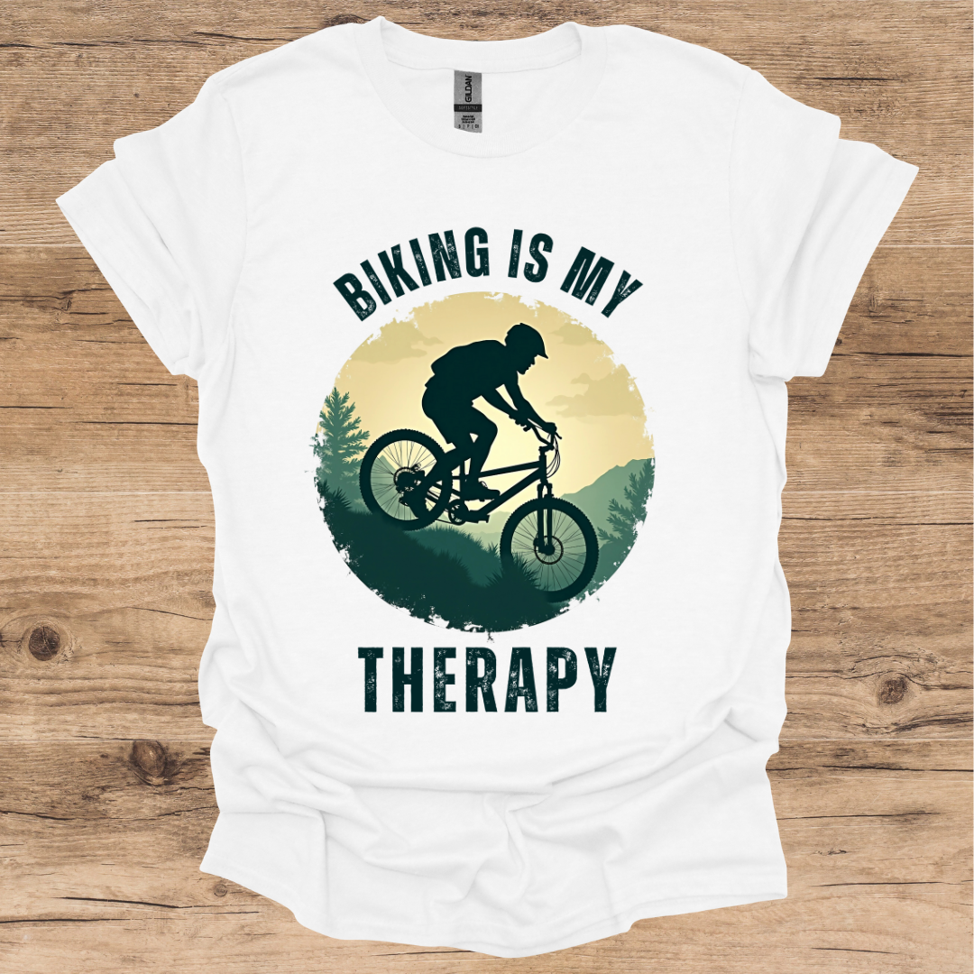 Biking Therapy T-Shirt