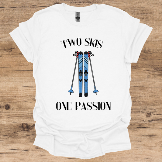 Two Skis T-Shirt