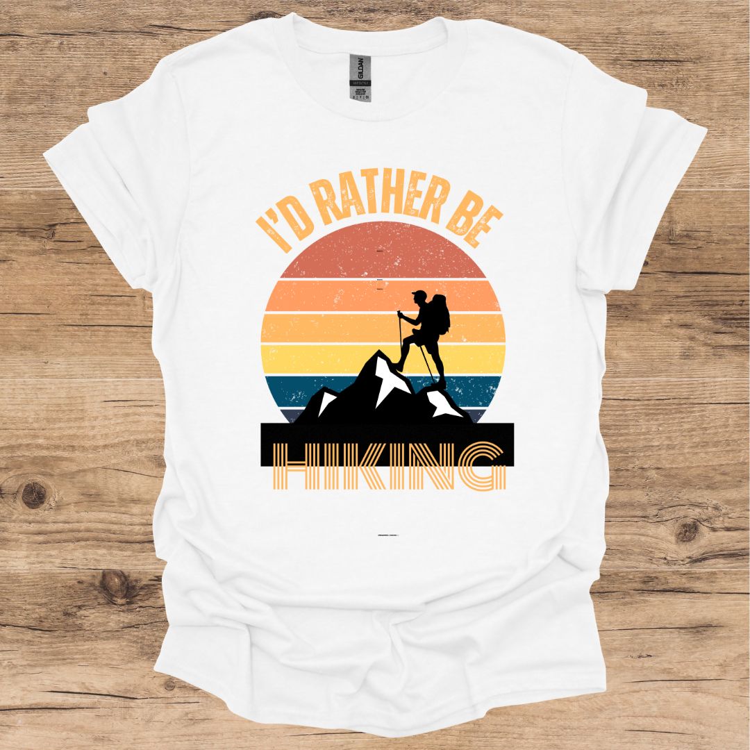 I'd Rather be Hiking_Vintage T-Shirt