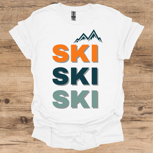 Ski, Ski, Ski T-Shirt